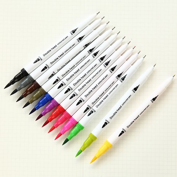 2021 new 12 pon watercolor gel white/kraft plate diy water chalk pen double-headed scrapbook marker pens for p albums nzik
2021 new 12 pon watercolor gel white/kraft plate diy water chalk pen double-headed scrapbook marker pens for p albums nzik