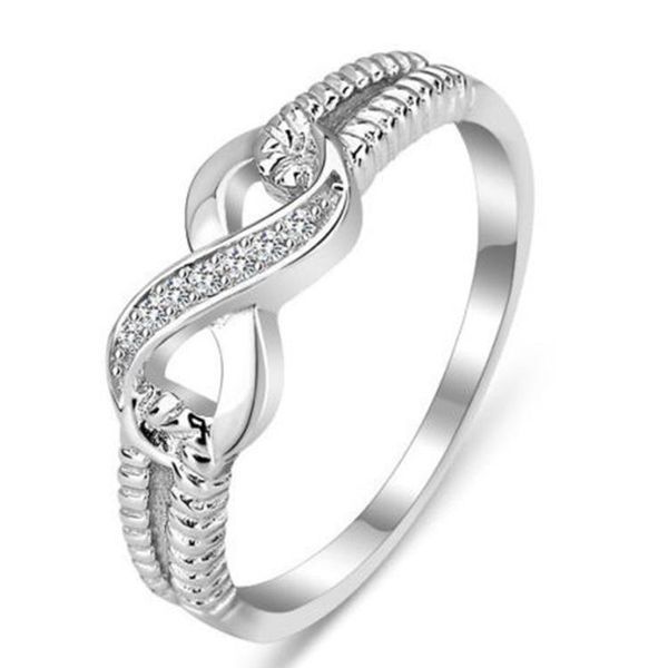 wedding rings milangirl fashion sliver filled crystal cross infinity ring jewelry banquet party engagement for women whole sale, Slivery;golden
wedding rings milangirl fashion sliver filled crystal cross infinity ring jewelry banquet party engagement for women whole sale, Slivery;golden