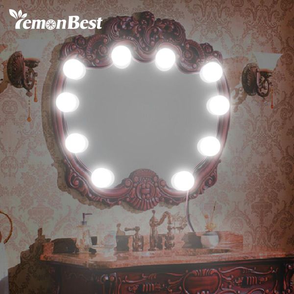 hollywood style led make up vanity mirror 10-bulb light stepless dimmable touch control waterproof diy dressing table light
hollywood style led make up vanity mirror 10-bulb light stepless dimmable touch control waterproof diy dressing table light