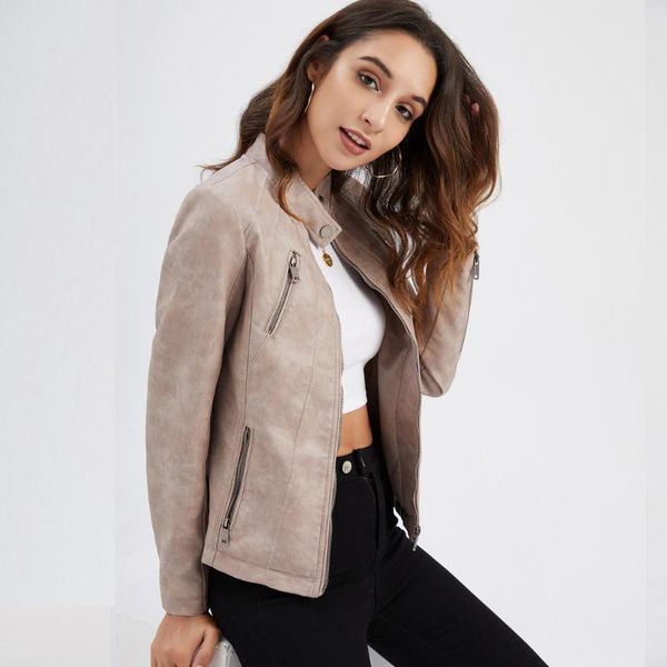 women's fur & faux plus size pu leather jacket women 2021 autumn fashion streetwear jackets zipper basic short coat, Black
women's fur & faux plus size pu leather jacket women 2021 autumn fashion streetwear jackets zipper basic short coat, Black