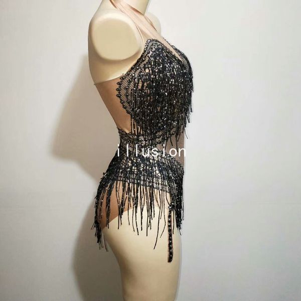 shining black tassel bodysuit nigthclub rhinestones outfit glisten stones one-piece headpiece costume stage leotard headdress, Black;red
shining black tassel bodysuit nigthclub rhinestones outfit glisten stones one-piece headpiece costume stage leotard headdress, Black;red
