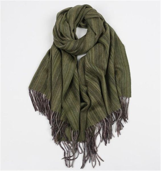 scarves 100%cashmere women thick striped scarfs shawl pashmina patchwork color long tassel 70x200cm, Blue;gray
scarves 100%cashmere women thick striped scarfs shawl pashmina patchwork color long tassel 70x200cm, Blue;gray