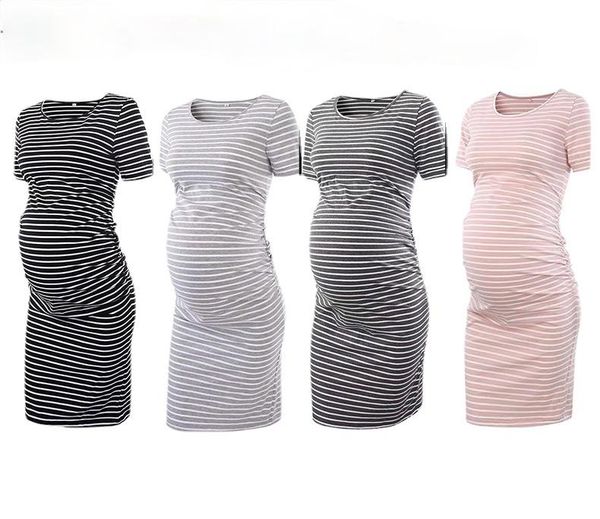 maternity dresses women's side ruched clothes bodycon dress mama casual short sleeve wrap womens clothing plus size, White
maternity dresses women's side ruched clothes bodycon dress mama casual short sleeve wrap womens clothing plus size, White