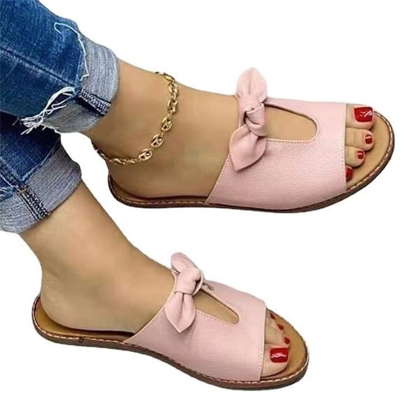 slippers 2021 summer women's fashion butterfly-knot slides outdoor pu leather casual beach shoes flat for woman, Black
slippers 2021 summer women's fashion butterfly-knot slides outdoor pu leather casual beach shoes flat for woman, Black