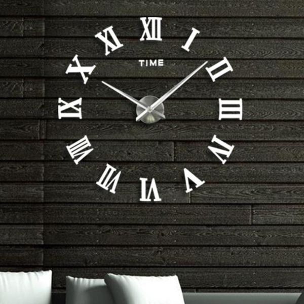 wall clocks european creative simple digital clock large diy quartz watch 3d roman numeral mirror home living room art sticker
wall clocks european creative simple digital clock large diy quartz watch 3d roman numeral mirror home living room art sticker