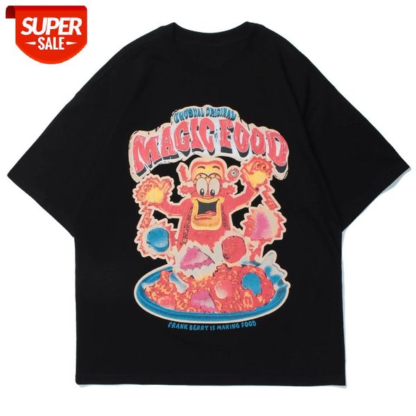magic food print hip hop t shirt men women streetwear loose harajuku short sleeve shirts 2021 summer cotton tees mens black #4p9l, White;black
magic food print hip hop t shirt men women streetwear loose harajuku short sleeve shirts 2021 summer cotton tees mens black #4p9l, White;black