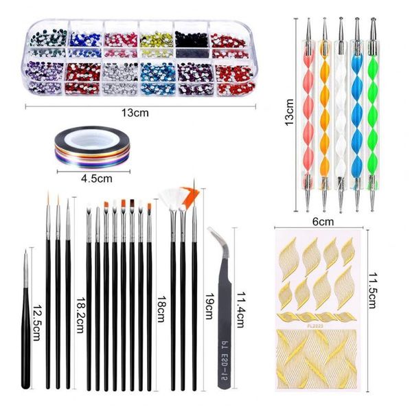 nail art kits 1set pen sequins wide application fun acrylic drawing liner glitter set for women
nail art kits 1set pen sequins wide application fun acrylic drawing liner glitter set for women
