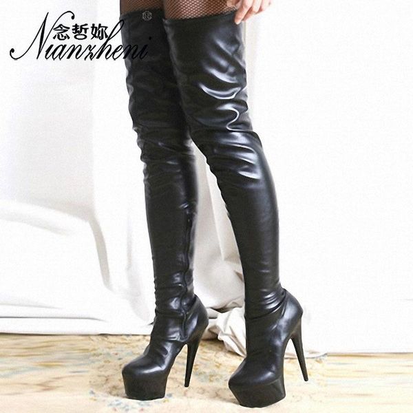 boots pole dance nightclub show 15cm high thin heel waterproof platform knee women's heels large, Black
boots pole dance nightclub show 15cm high thin heel waterproof platform knee women's heels large, Black