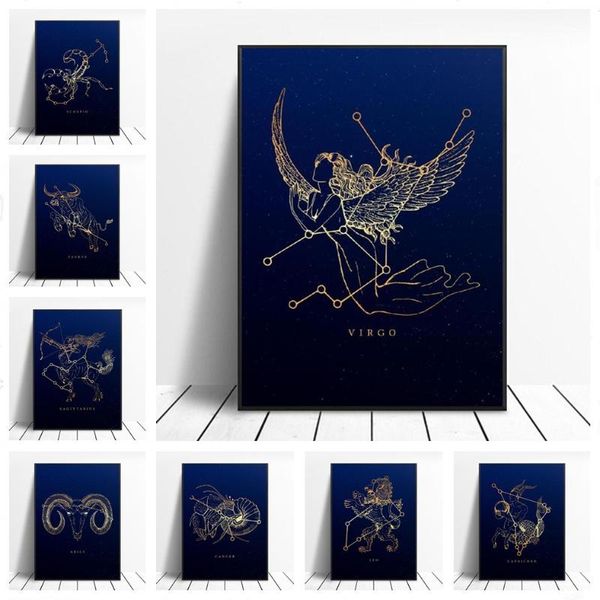 paintings wtq 12 constellation astrology sign minimalist canvas painting retro poster wall decor art picture home
paintings wtq 12 constellation astrology sign minimalist canvas painting retro poster wall decor art picture home