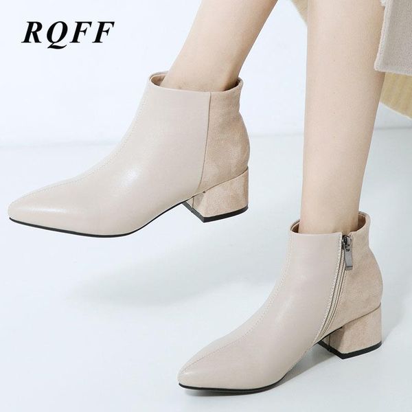 boots autumn winter ankle women plus size 42 43 high square heels shoes woman fashion pu leather pointed toe boot hnadmade solid, Black
boots autumn winter ankle women plus size 42 43 high square heels shoes woman fashion pu leather pointed toe boot hnadmade solid, Black