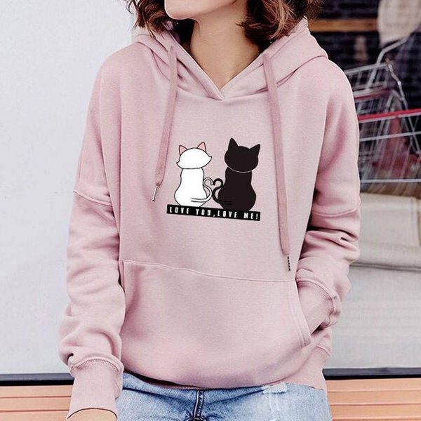 hoodies women 2021 winter autumn cat print ladies sweatshirt hoodie female long sleeve hooded sweatshirts sudadera mujer, Black
hoodies women 2021 winter autumn cat print ladies sweatshirt hoodie female long sleeve hooded sweatshirts sudadera mujer, Black