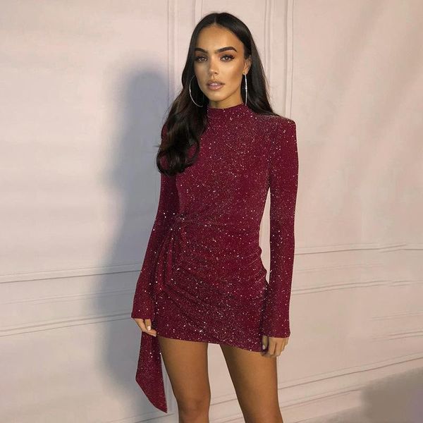 casual dresses elegant lurex shoulder pads glitter mini women dress o neck long sleeve ruffles bodycon evening club party robe, Black;gray
casual dresses elegant lurex shoulder pads glitter mini women dress o neck long sleeve ruffles bodycon evening club party robe, Black;gray