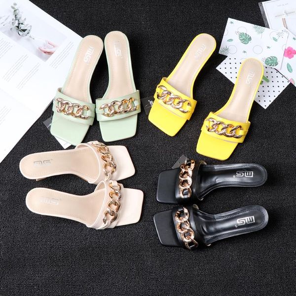 summer 2021 new outdoor high-heeled slippers one-line wine glass with sandals open-toed square fashion shoes, Black
summer 2021 new outdoor high-heeled slippers one-line wine glass with sandals open-toed square fashion shoes, Black