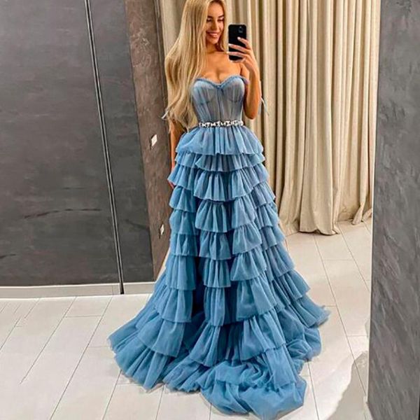 party dresses elegant blue sweetheart neck long princess prom dress ball gown puffy tiered tulle evening / /homecoming /party, White;black
party dresses elegant blue sweetheart neck long princess prom dress ball gown puffy tiered tulle evening / /homecoming /party, White;black