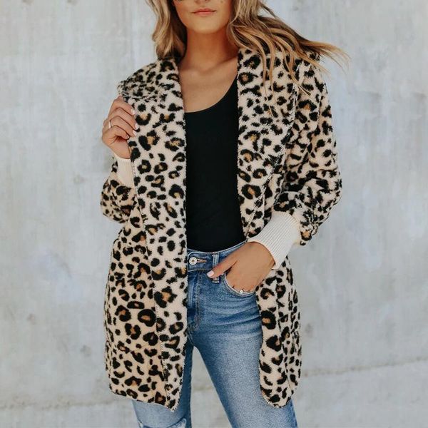 women's jackets leopard print fashion women coats winter luxury long sleeve lapel collar autumn woolen thick warm midi plus flannel jac, Black;brown
women's jackets leopard print fashion women coats winter luxury long sleeve lapel collar autumn woolen thick warm midi plus flannel jac, Black;brown