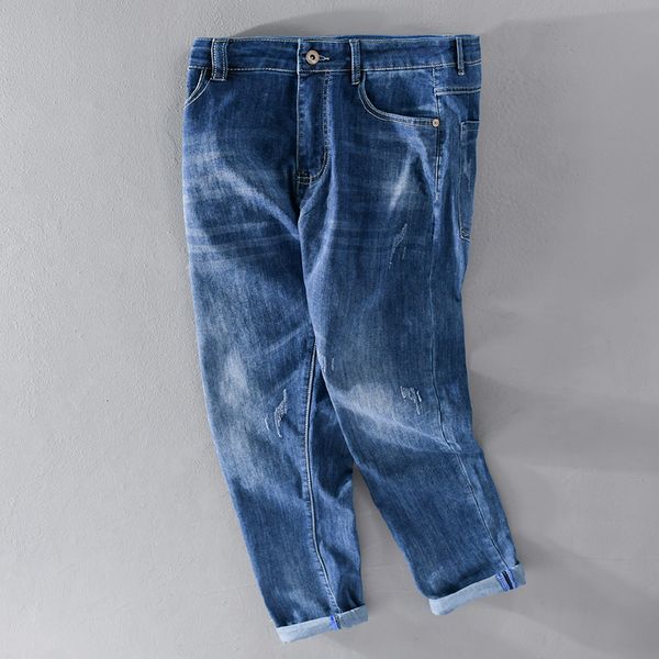 2021 new spring ankle-length jeans pants cotton casual stretch denim trousers for men fashion comfortable pantalones un pantalon z67v, Black
2021 new spring ankle-length jeans pants cotton casual stretch denim trousers for men fashion comfortable pantalones un pantalon z67v, Black