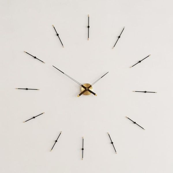 wall clocks clock home decoration nordic creative art light luxury quartz household net red spanish large pointer watch
wall clocks clock home decoration nordic creative art light luxury quartz household net red spanish large pointer watch