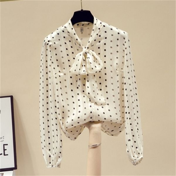 polka dot arch shirt women's clothes 2021 spring new fall fashion blouse chiffon mujer blouses g4hh, Black
polka dot arch shirt women's clothes 2021 spring new fall fashion blouse chiffon mujer blouses g4hh, Black