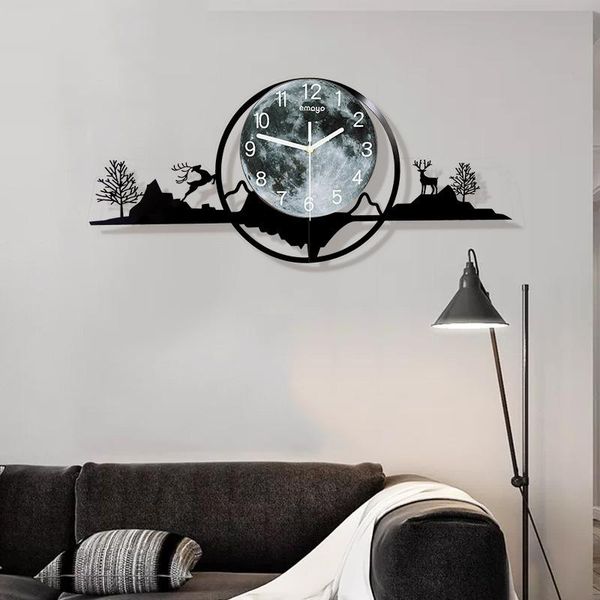 wall clocks floating clock digital luminous modern decorate for office bedroom living room tp-
wall clocks floating clock digital luminous modern decorate for office bedroom living room tp-