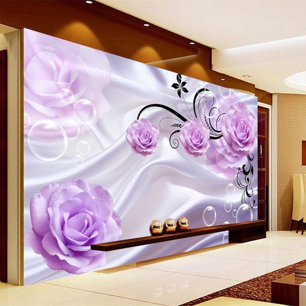 wallpapers diantu custom po wallpaper 3d floral purple rose silk background modern simple romantic living room bedroom wall design mural
wallpapers diantu custom po wallpaper 3d floral purple rose silk background modern simple romantic living room bedroom wall design mural