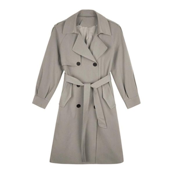 women's trench coats spring autumn windbreaker with belt vintage button streetwear female plus size ol trendy lady clothes, Tan;black
women's trench coats spring autumn windbreaker with belt vintage button streetwear female plus size ol trendy lady clothes, Tan;black