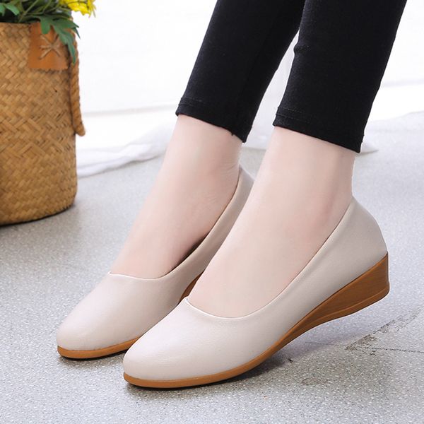 spring autumn women wedges pumps low heels boat shoes black grandmother shoes soft basic pumps work shoes zapatos mujer 8072ndress
spring autumn women wedges pumps low heels boat shoes black grandmother shoes soft basic pumps work shoes zapatos mujer 8072ndress