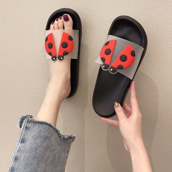 slippers 2021 women summer flat heel round head comfortable cartoon cute animal indoor women's home, Black
slippers 2021 women summer flat heel round head comfortable cartoon cute animal indoor women's home, Black
