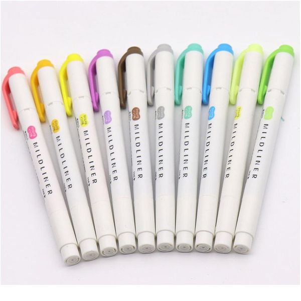 5/25pcs original zebra mildliner double headed highlighter set japanese stationery marker pen colored painting pen schoo jllups
5/25pcs original zebra mildliner double headed highlighter set japanese stationery marker pen colored painting pen schoo jllups