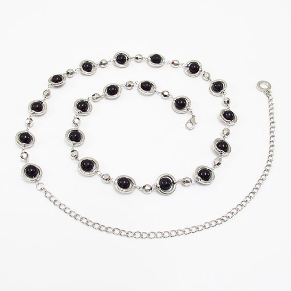 korean women's simple and versatile pearl waist chain fashion slim fashion belt women's skirt waist chain decoration, Black;brown
korean women's simple and versatile pearl waist chain fashion slim fashion belt women's skirt waist chain decoration, Black;brown