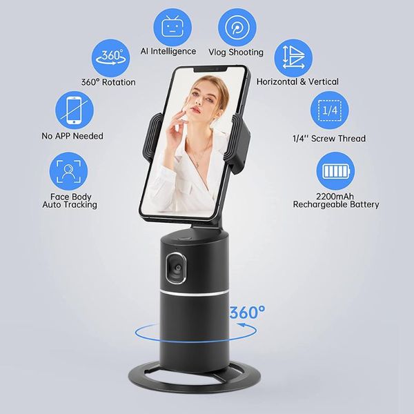 selfie monopods mini auto smart stick 360 object tracking shooting holder all-in-one rotation face camera phone stand
selfie monopods mini auto smart stick 360 object tracking shooting holder all-in-one rotation face camera phone stand