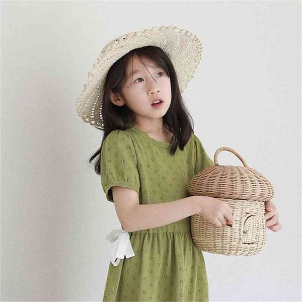 kids girl summer knit dress beautiful green color vintage style short sleeve cotton dresses 210619, Red;yellow
kids girl summer knit dress beautiful green color vintage style short sleeve cotton dresses 210619, Red;yellow