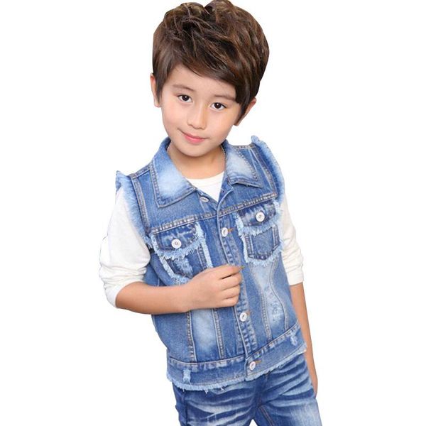 waistcoat kids cowboy vest 3-13y boys denim ripped coat boy sleeveless jean jackets for children outerwear, Camo
waistcoat kids cowboy vest 3-13y boys denim ripped coat boy sleeveless jean jackets for children outerwear, Camo