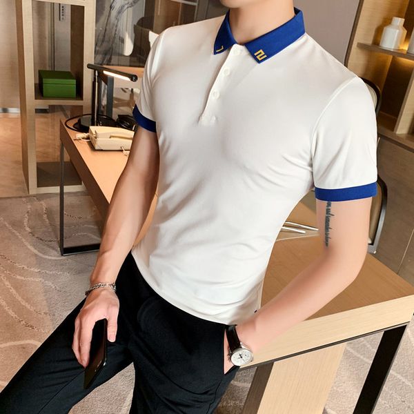 2021 summer of men shirt fine business adjustment polo casual cotton short sleeves shirts mark men's clothes bha5, White;black
2021 summer of men shirt fine business adjustment polo casual cotton short sleeves shirts mark men's clothes bha5, White;black