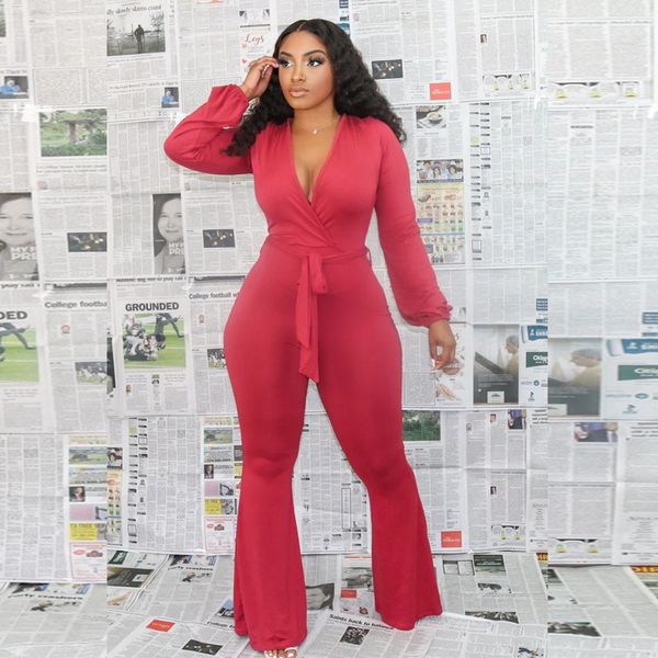jumpsuits plus size deep v-neck long sleeve high waist rompers elegant lace-up solid color party wide leg pants 2020, Black;white
jumpsuits plus size deep v-neck long sleeve high waist rompers elegant lace-up solid color party wide leg pants 2020, Black;white