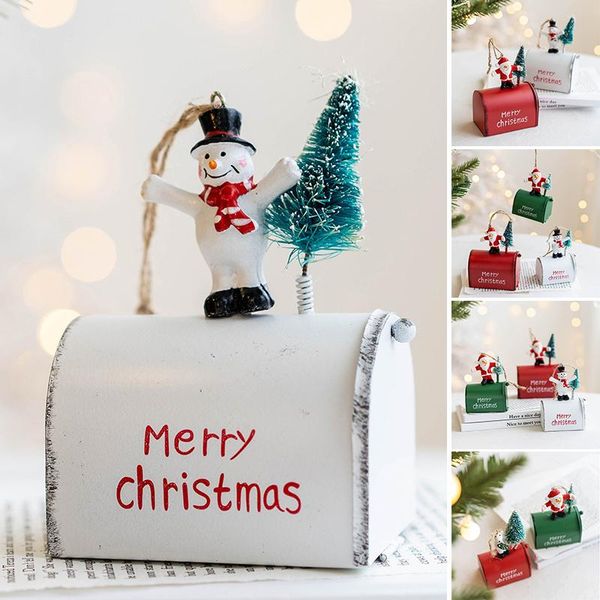 christmas decorations merry iron mailbox ornament hand-painted xmas tree pendant lovely party decoration thin889
christmas decorations merry iron mailbox ornament hand-painted xmas tree pendant lovely party decoration thin889