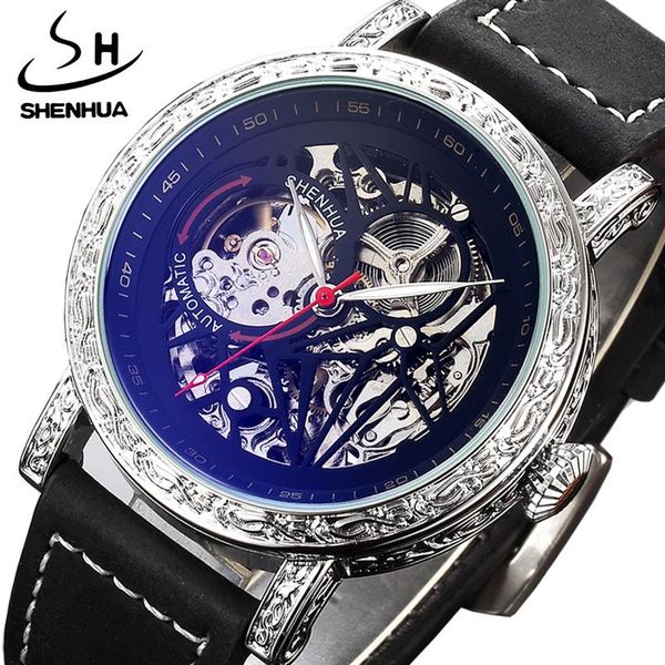 wristwatches shenhua unique royal deluxe pattern automatic mechanical skeleton stainless steel buckle conspicuous clearly bezel male watch, Slivery;brown
wristwatches shenhua unique royal deluxe pattern automatic mechanical skeleton stainless steel buckle conspicuous clearly bezel male watch, Slivery;brown