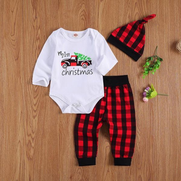 clothing sets 3 pieces christmas born baby girls boys clothes cartoon print long sleeve romper plaid pants hats fall xmas outfit 0-24m, White
clothing sets 3 pieces christmas born baby girls boys clothes cartoon print long sleeve romper plaid pants hats fall xmas outfit 0-24m, White