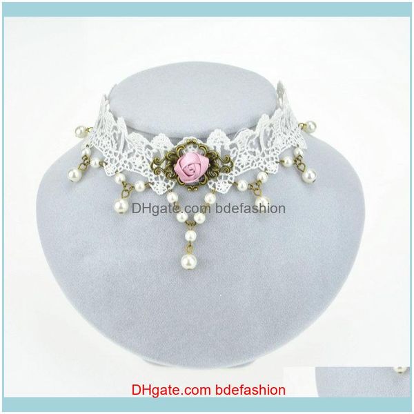 necklaces jewelrywhite flower lace choker & handmade rose pendants gothic elastic retro necklace for women collar aessories chokers drop del, Golden;silver
necklaces jewelrywhite flower lace choker & handmade rose pendants gothic elastic retro necklace for women collar aessories chokers drop del, Golden;silver