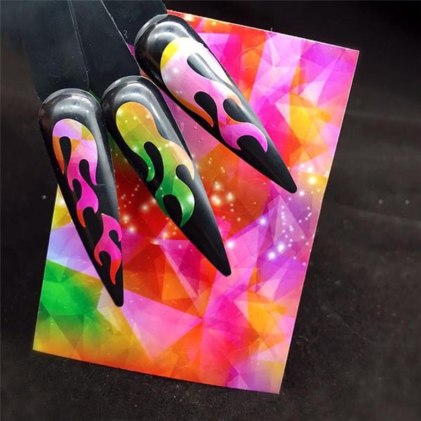 stickers & decals pink gold sliver nail foils sparkly flame glitter art transfer slider paper manicures decoration, Black
stickers & decals pink gold sliver nail foils sparkly flame glitter art transfer slider paper manicures decoration, Black