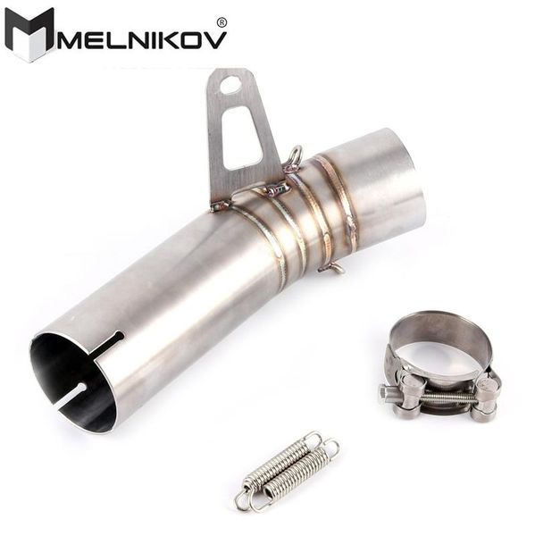 motorcycle exhaust system muffle contact middle link 61mm pipe slip on for s1000rr s1000 rr 2010-2021
motorcycle exhaust system muffle contact middle link 61mm pipe slip on for s1000rr s1000 rr 2010-2021