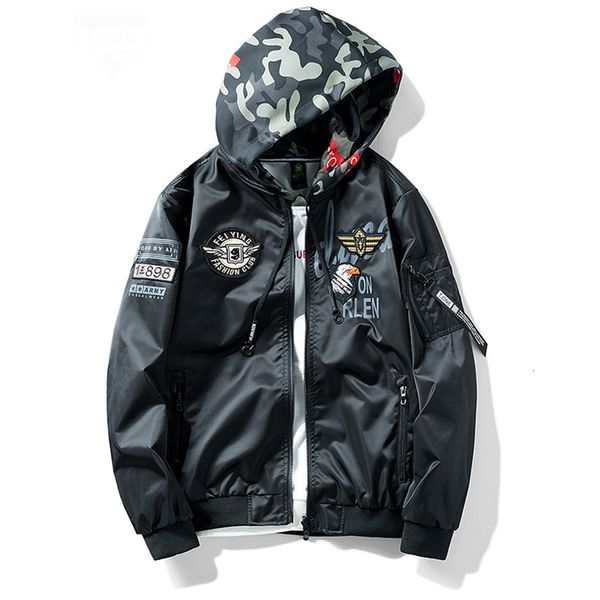 spring and summer high mountain star street hoodie thin jacket wm9t, Black;brown 
spring and summer high mountain star street hoodie thin jacket wm9t, Black;brown