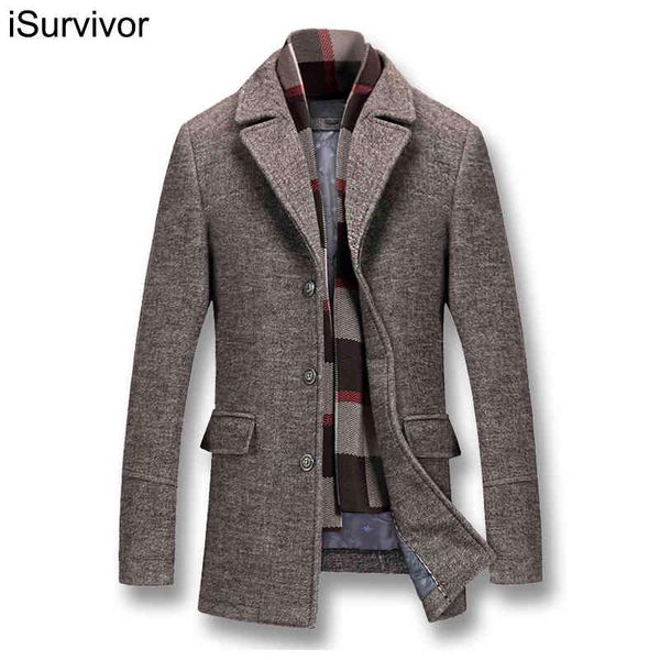 isurvivor 2021 men winter thick cotton wool coats male casual fashion slim fit large size nylon ets jaqueta outwear, Black
isurvivor 2021 men winter thick cotton wool coats male casual fashion slim fit large size nylon ets jaqueta outwear, Black