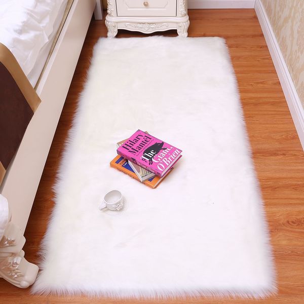 imitation wool square carpet psh cushion living room door front beoom