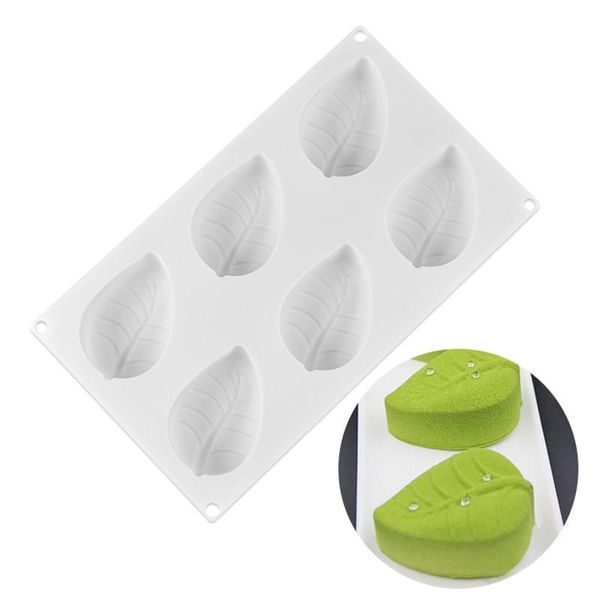 craft tools 6 cavity leaf mousse mold leaf-shaped silicone soap diy handmade cake baking kitchen supplies
craft tools 6 cavity leaf mousse mold leaf-shaped silicone soap diy handmade cake baking kitchen supplies