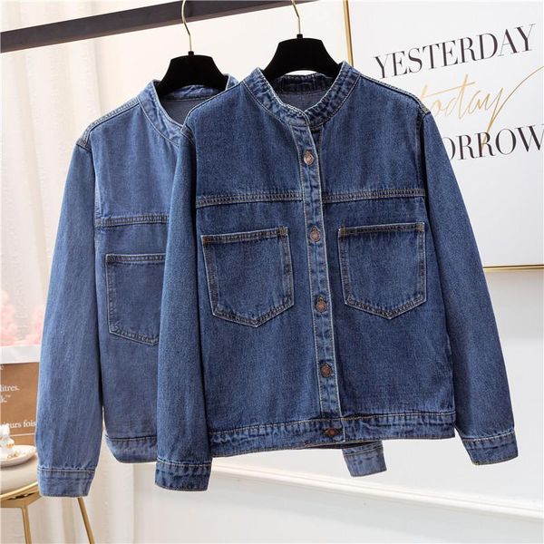 women's jackets 4xl plus big size women spring autumn winter 2021 feminina denim cowboy clothing loose short jean female a5344, Black;brown
women's jackets 4xl plus big size women spring autumn winter 2021 feminina denim cowboy clothing loose short jean female a5344, Black;brown