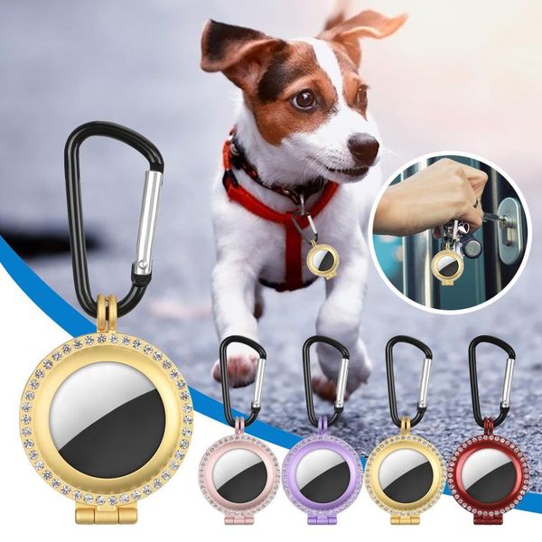 cat collars & leads anti-lost device protective cover for air tags airtags metal color diamond box keychain
cat collars & leads anti-lost device protective cover for air tags airtags metal color diamond box keychain