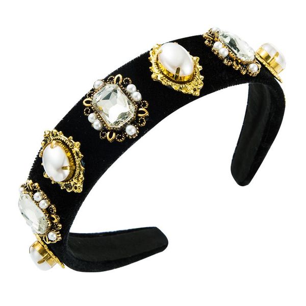 hair clips & barrettes elegant baroque shiny geometric crystal headband for woman vintage simulated pearl velvet hairband girls accessory he, Golden;silver
hair clips & barrettes elegant baroque shiny geometric crystal headband for woman vintage simulated pearl velvet hairband girls accessory he, Golden;silver