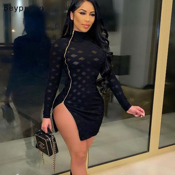 beyprern beautiful hollow out zipped design dress 2021 new women side slit black bodycon party dress vestido midnight club wear, Black;gray
beyprern beautiful hollow out zipped design dress 2021 new women side slit black bodycon party dress vestido midnight club wear, Black;gray
