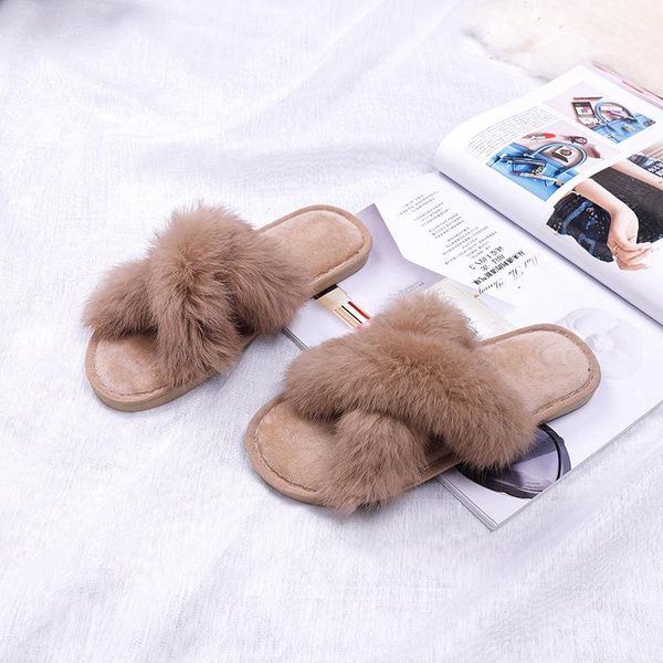 slippers cozy furry slides winter women house fuzzy 2021 faux fur fashion warm home shoes woman slip on flats female, Black
slippers cozy furry slides winter women house fuzzy 2021 faux fur fashion warm home shoes woman slip on flats female, Black