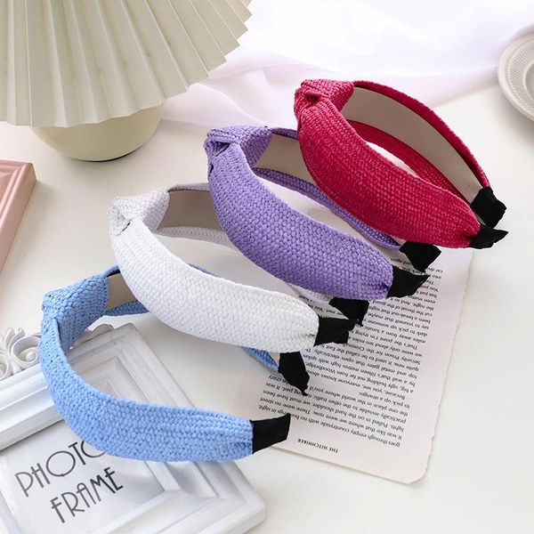 hair accessories 2021 bohemian hairband straw weave knotted headband for women cross handmade hoop
hair accessories 2021 bohemian hairband straw weave knotted headband for women cross handmade hoop